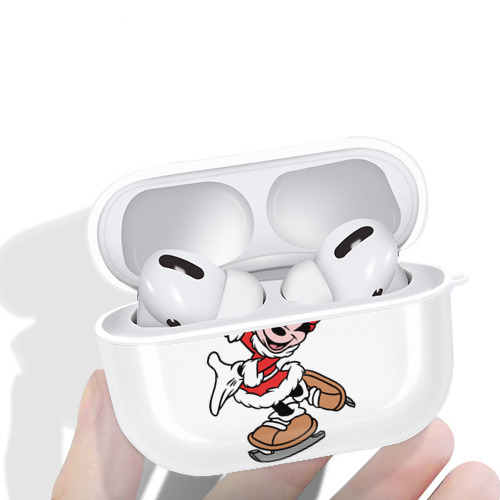 ミッキーマウス Mickey Mouse 【AirPods Pro用】ハードシェル保護ケース 耐衝撃・防指紋・カラビナ付き商品仕様