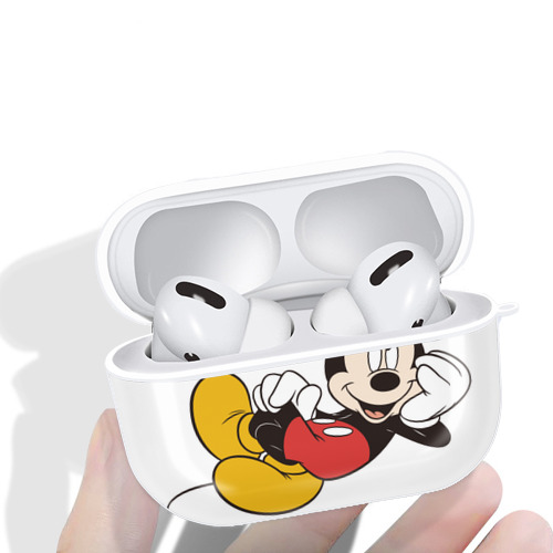 ミッキーマウス Mickey Mouse 【AirPods Pro用】ハードシェル保護ケース 耐衝撃・防指紋・カラビナ付き商品仕様