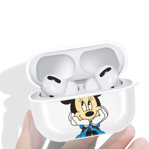 ミッキーマウス Mickey Mouse 【AirPods Pro用】ハードシェル保護ケース 耐衝撃・防指紋・カラビナ付き商品仕様