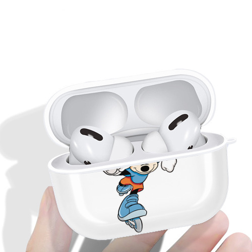 ミッキーマウス Mickey Mouse 【AirPods Pro用】ハードシェル保護ケース 耐衝撃・防指紋・カラビナ付き商品仕様