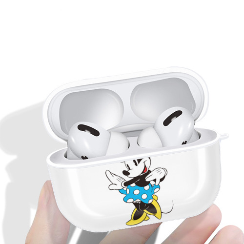 ミッキーマウス Mickey Mouse 【AirPods Pro用】ハードシェル保護ケース 耐衝撃・防指紋・カラビナ付き商品仕様