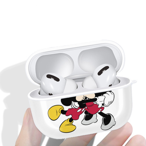 ミッキーマウス Mickey Mouse 【AirPods Pro用】ハードシェル保護ケース 耐衝撃・防指紋・カラビナ付き商品仕様