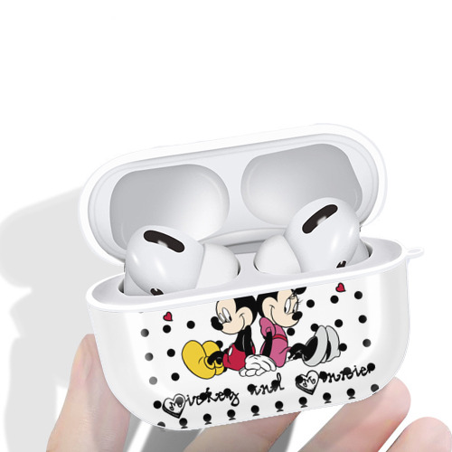 ミッキーマウス Mickey Mouse 【AirPods Pro用】ハードシェル保護ケース 耐衝撃・防指紋・カラビナ付き商品仕様