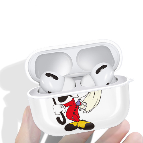ミッキーマウス Mickey Mouse 【AirPods Pro用】ハードシェル保護ケース 耐衝撃・防指紋・カラビナ付き商品仕様
