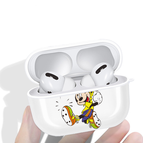 ミッキーマウス Mickey Mouse 【AirPods Pro用】ハードシェル保護ケース 耐衝撃・防指紋・カラビナ付き商品仕様
