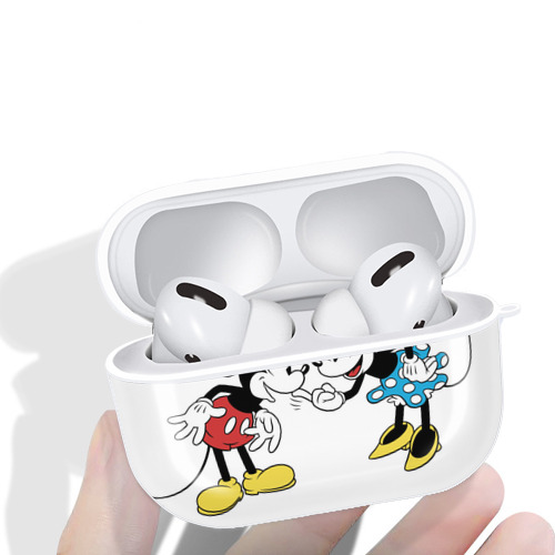ミッキーマウス Mickey Mouse 【AirPods Pro用】ハードシェル保護ケース 耐衝撃・防指紋・カラビナ付き商品仕様