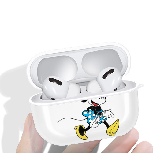 ミッキーマウス Mickey Mouse 【AirPods Pro用】ハードシェル保護ケース 耐衝撃・防指紋・カラビナ付き商品仕様