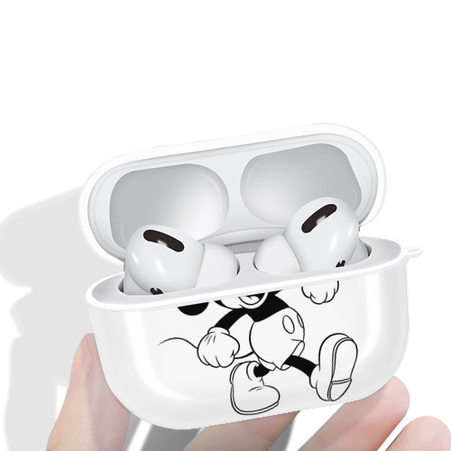 ミッキーマウス Mickey Mouse 【AirPods Pro用】ハードシェル保護ケース 耐衝撃・防指紋・カラビナ付き商品仕様