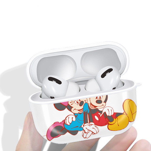 ミッキーマウス Mickey Mouse 【AirPods Pro用】ハードシェル保護ケース 耐衝撃・防指紋・カラビナ付き商品仕様