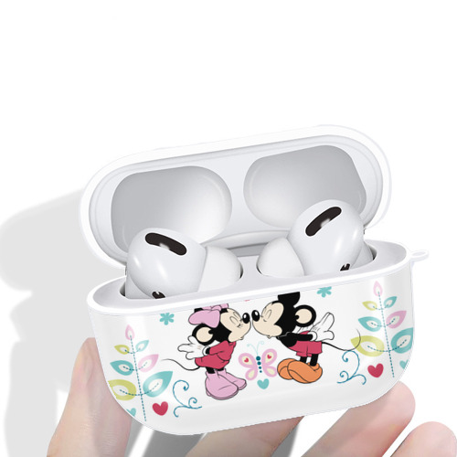 ミッキーマウス Mickey Mouse 【AirPods Pro用】ハードシェル保護ケース 耐衝撃・防指紋・カラビナ付き商品仕様