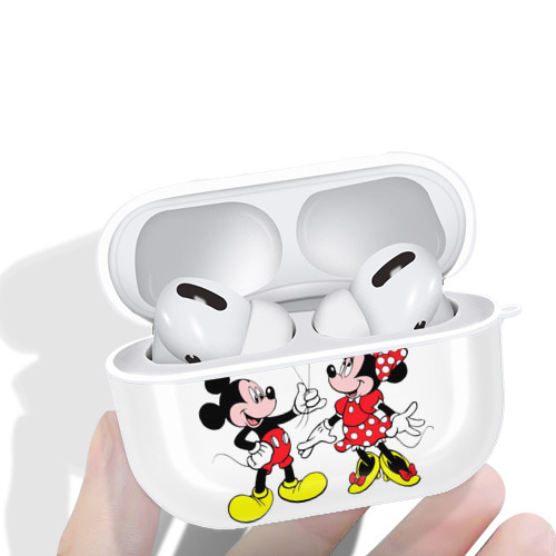 ミッキーマウス Mickey Mouse 【AirPods Pro用】ハードシェル保護ケース 耐衝撃・防指紋・カラビナ付き商品仕様