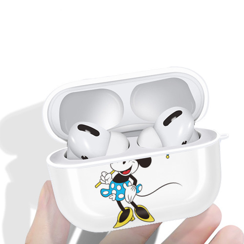 ミッキーマウス Mickey Mouse 【AirPods Pro用】ハードシェル保護ケース 耐衝撃・防指紋・カラビナ付き商品仕様