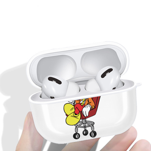 ミッキーマウス Mickey Mouse 【AirPods Pro用】ハードシェル保護ケース 耐衝撃・防指紋・カラビナ付き商品仕様