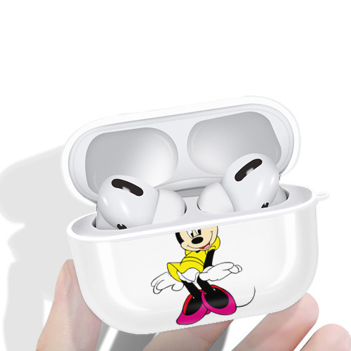 ミッキーマウス Mickey Mouse 【AirPods Pro用】ハードシェル保護ケース 耐衝撃・防指紋・カラビナ付き商品仕様