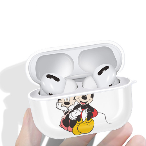 ミッキーマウス Mickey Mouse 【AirPods Pro用】ハードシェル保護ケース 耐衝撃・防指紋・カラビナ付き商品仕様