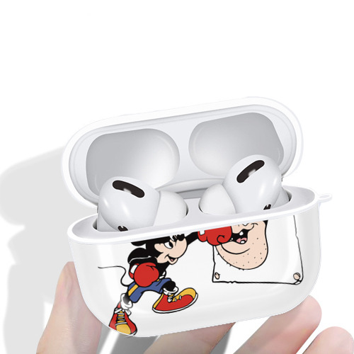 ミッキーマウス Mickey Mouse 【AirPods Pro用】ハードシェル保護ケース 耐衝撃・防指紋・カラビナ付き商品仕様