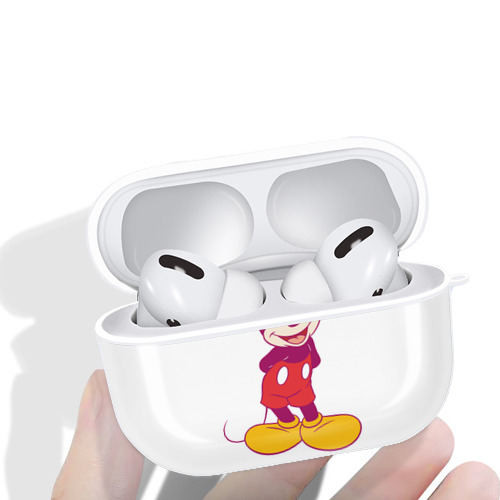 ミッキーマウス Mickey Mouse 【AirPods Pro用】ハードシェル保護ケース 耐衝撃・防指紋・カラビナ付き商品仕様