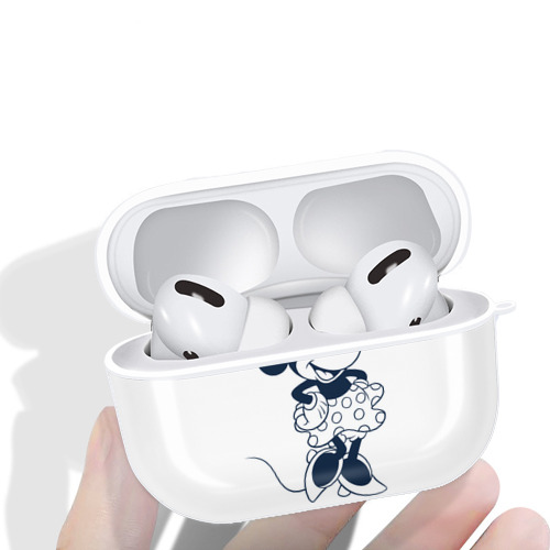 ミッキーマウス Mickey Mouse 【AirPods Pro用】ハードシェル保護ケース 耐衝撃・防指紋・カラビナ付き商品仕様