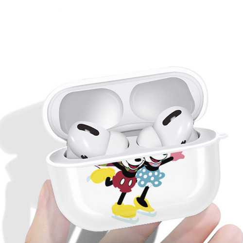 ミッキーマウス Mickey Mouse 【AirPods Pro用】ハードシェル保護ケース 耐衝撃・防指紋・カラビナ付き商品仕様