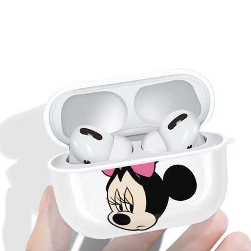 ミッキーマウス Mickey Mouse 【AirPods Pro用】ハードシェル保護ケース 耐衝撃・防指紋・カラビナ付き商品仕様