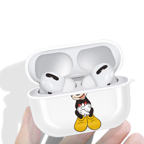 ミッキーマウス Mickey Mouse 【AirPods Pro用】ハードシェル保護ケース 耐衝撃・防指紋・カラビナ付き商品仕様
