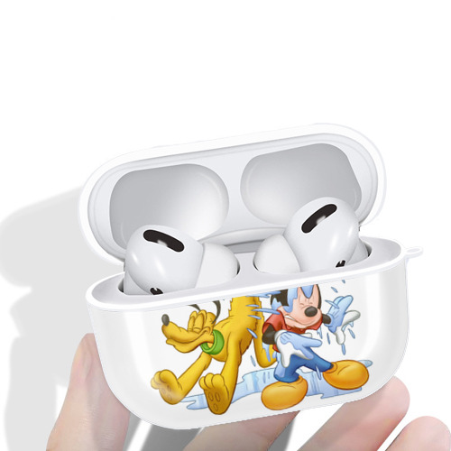 ミッキーマウス Mickey Mouse 【AirPods Pro用】ハードシェル保護ケース 耐衝撃・防指紋・カラビナ付き商品仕様