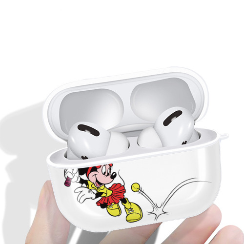 ミッキーマウス Mickey Mouse 【AirPods Pro用】ハードシェル保護ケース 耐衝撃・防指紋・カラビナ付き商品仕様