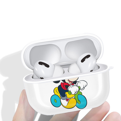 ミッキーマウス Mickey Mouse 【AirPods Pro用】ハードシェル保護ケース 耐衝撃・防指紋・カラビナ付き商品仕様