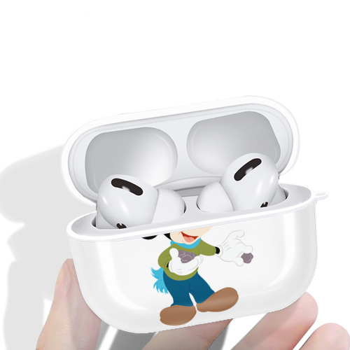 ミッキーマウス Mickey Mouse 【AirPods Pro用】ハードシェル保護ケース 耐衝撃・防指紋・カラビナ付き商品仕様