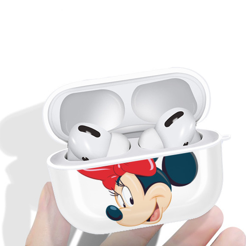 ミッキーマウス Mickey Mouse 【AirPods Pro用】ハードシェル保護ケース 耐衝撃・防指紋・カラビナ付き商品仕様