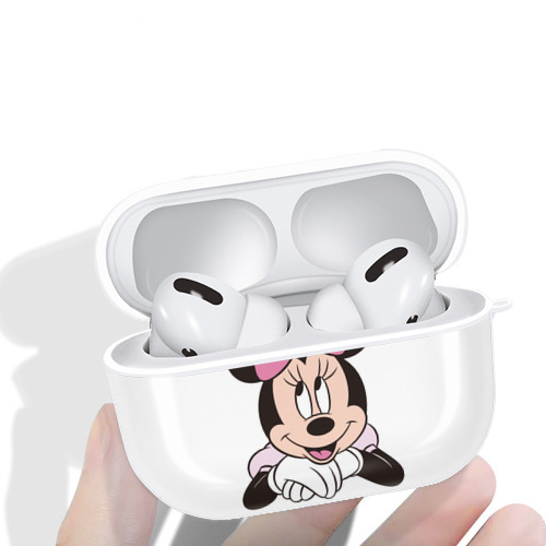 ミッキーマウス Mickey Mouse 【AirPods Pro用】ハードシェル保護ケース 耐衝撃・防指紋・カラビナ付き商品仕様