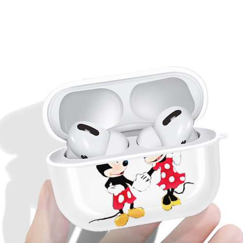 ミッキーマウス Mickey Mouse 【AirPods Pro用】ハードシェル保護ケース 耐衝撃・防指紋・カラビナ付き商品仕様