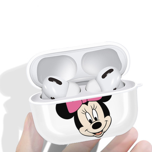 ミッキーマウス Mickey Mouse 【AirPods Pro用】ハードシェル保護ケース 耐衝撃・防指紋・カラビナ付き商品仕様