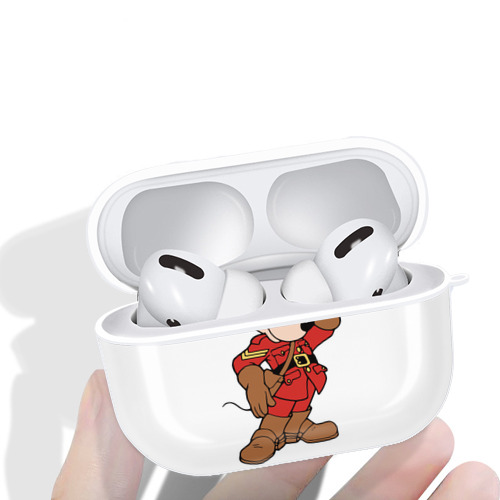 ミッキーマウス Mickey Mouse 【AirPods Pro用】ハードシェル保護ケース 耐衝撃・防指紋・カラビナ付き商品仕様