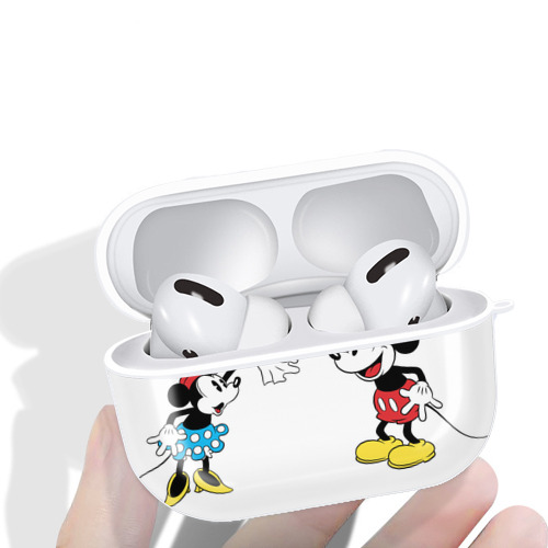 ミッキーマウス Mickey Mouse 【AirPods Pro用】ハードシェル保護ケース 耐衝撃・防指紋・カラビナ付き商品仕様
