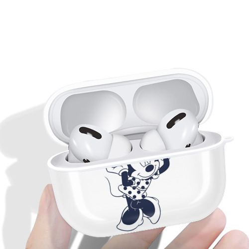 ミッキーマウス Mickey Mouse 【AirPods Pro用】ハードシェル保護ケース 耐衝撃・防指紋・カラビナ付き商品仕様