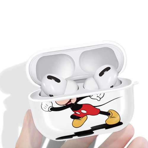 ミッキーマウス Mickey Mouse 【AirPods Pro用】ハードシェル保護ケース 耐衝撃・防指紋・カラビナ付き商品仕様