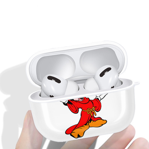 ミッキーマウス Mickey Mouse 【AirPods Pro用】ハードシェル保護ケース 耐衝撃・防指紋・カラビナ付き商品仕様