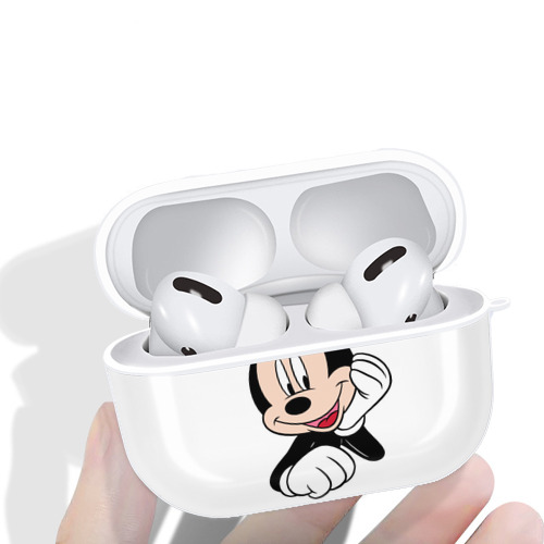 ミッキーマウス Mickey Mouse 【AirPods Pro用】ハードシェル保護ケース 耐衝撃・防指紋・カラビナ付き商品仕様
