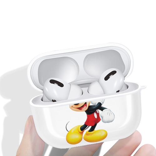 ミッキーマウス Mickey Mouse 【AirPods Pro用】ハードシェル保護ケース 耐衝撃・防指紋・カラビナ付き商品仕様