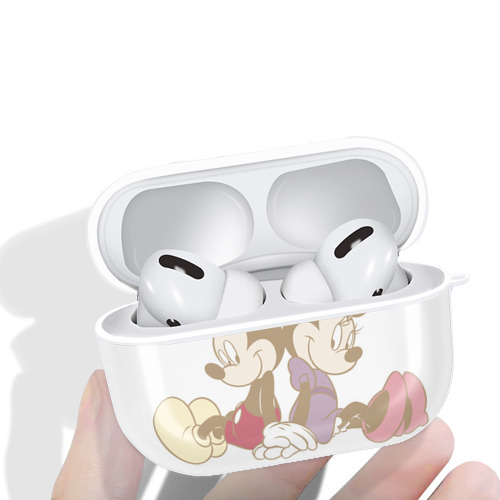 ミッキーマウス Mickey Mouse 【AirPods Pro用】ハードシェル保護ケース 耐衝撃・防指紋・カラビナ付き商品仕様