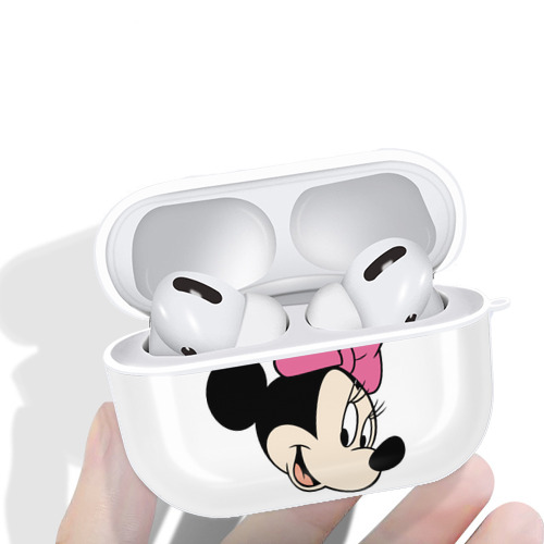 ミッキーマウス Mickey Mouse 【AirPods Pro用】ハードシェル保護ケース 耐衝撃・防指紋・カラビナ付き商品仕様