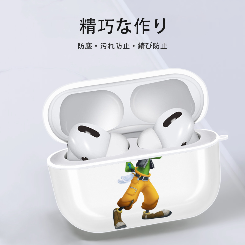ミッキーマウス Mickey Mouse 【AirPods Pro用】ハードシェル保護ケース 耐衝撃・防指紋・カラビナ付き商品仕様
