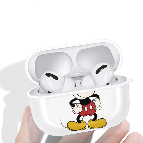 ミッキーマウス Mickey Mouse 【AirPods Pro用】ハードシェル保護ケース 耐衝撃・防指紋・カラビナ付き商品仕様