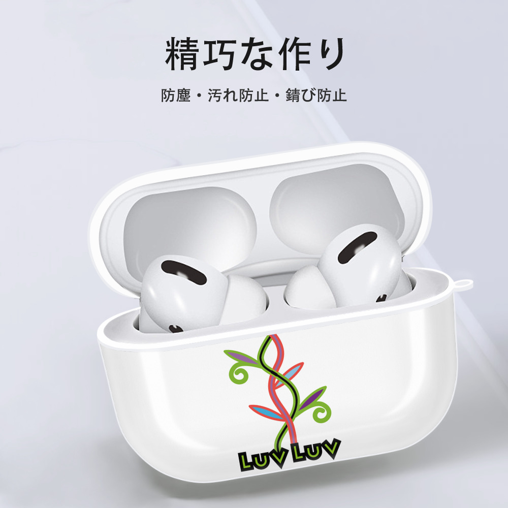 ミッキーマウス Mickey Mouse 【AirPods Pro用】ハードシェル保護ケース 耐衝撃・防指紋・カラビナ付き商品仕様