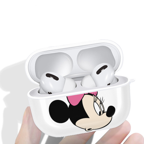 ミッキーマウス Mickey Mouse 【AirPods Pro用】ハードシェル保護ケース 耐衝撃・防指紋・カラビナ付き商品仕様