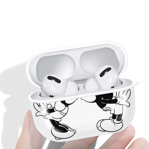 ミッキーマウス Mickey Mouse 【AirPods Pro用】ハードシェル保護ケース 耐衝撃・防指紋・カラビナ付き商品仕様