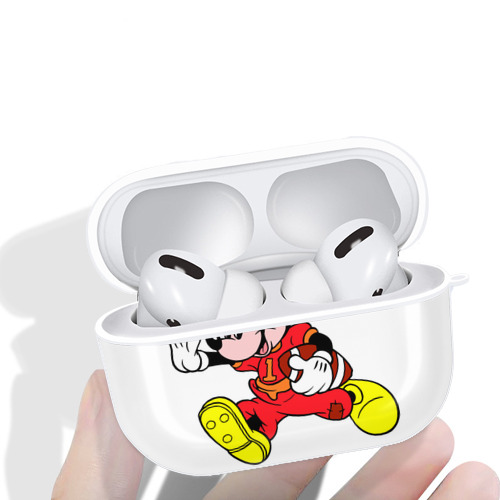 ミッキーマウス Mickey Mouse 【AirPods Pro用】ハードシェル保護ケース 耐衝撃・防指紋・カラビナ付き商品仕様