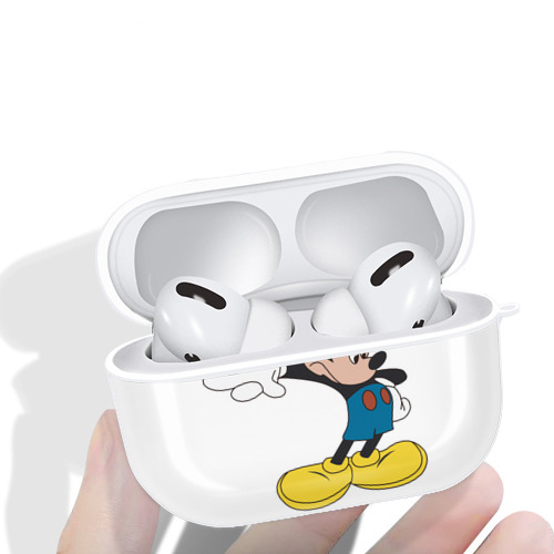 ミッキーマウス Mickey Mouse 【AirPods Pro用】ハードシェル保護ケース 耐衝撃・防指紋・カラビナ付き商品仕様
