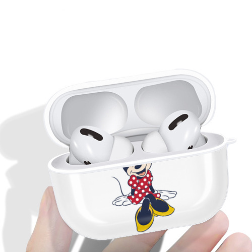 ミッキーマウス Mickey Mouse 【AirPods Pro用】ハードシェル保護ケース 耐衝撃・防指紋・カラビナ付き商品仕様